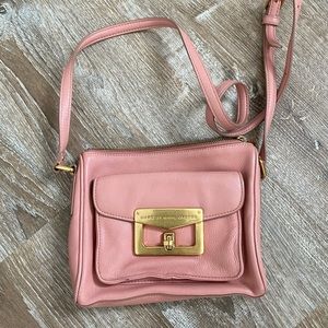 Marc Jacobs pink crossbody bag